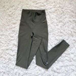 lululemon athletica Olive Green High-Rise Leggings